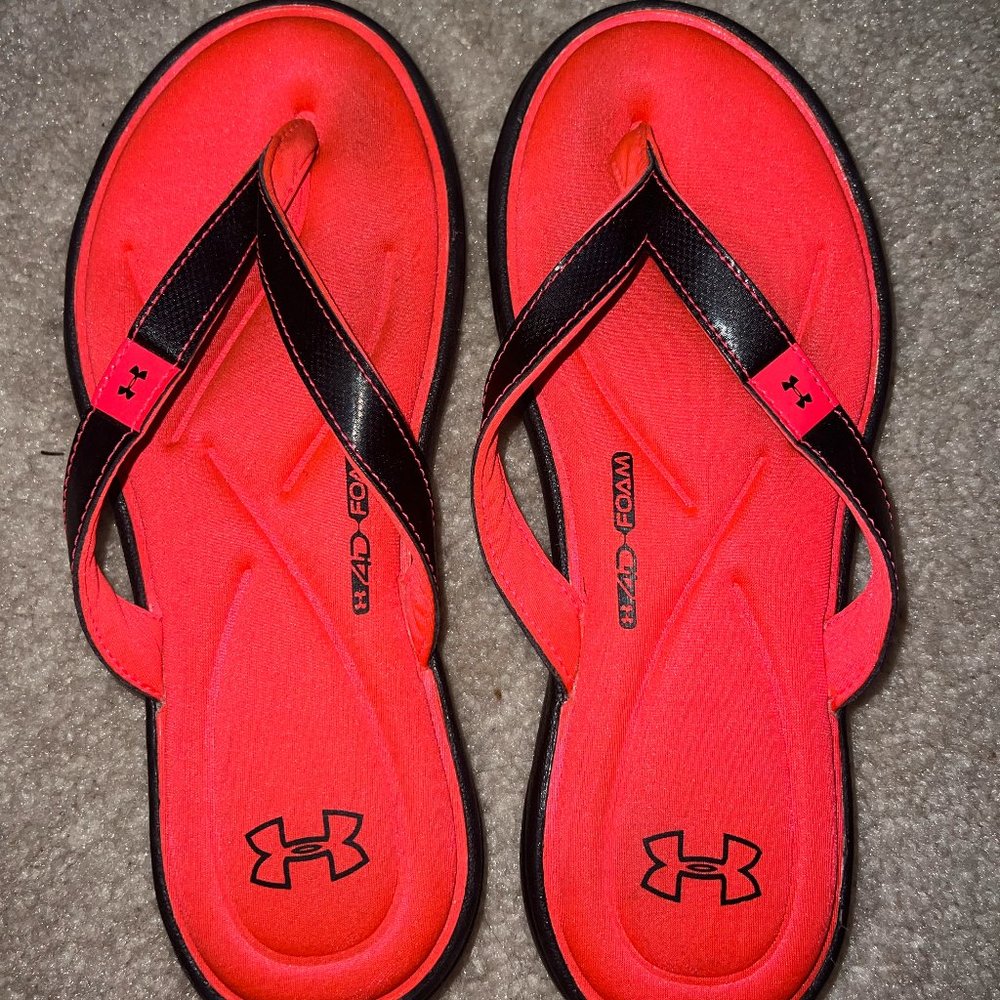 Under Armour sport flip flops